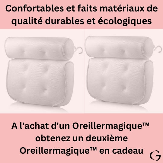 Oreiller de bain de Luxe, Achetez 1 Obtenez le 2 éme Gratuitement. Oreiller Relaxant, Oreiller pour SPA,  Oreillermagique™